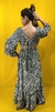 Imagen de VESTIDO SEDA LARGO MANGA ANCHA (620)