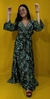 VESTIDO SEDA LARGO MANGA ANCHA (620) - tienda online