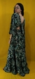 VESTIDO SEDA LARGO MANGA ANCHA (620) - Manjula Tienda Hindú y Diseño
