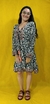 Imagen de VESTIDO CORTO SEDA GOLD MANGA LARGA (606)