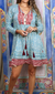 VESTIDO CORTO ALGODÓN IMPORTADO MANGA LARGA (656) - Manjula Tienda Hindú y Diseño