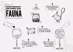 Imagen de Gin Tonic Kit: 4 Mezclas De Botánicos x Fauna Blends