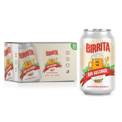 6-PACK BIRRITA 0% SIN ALCOHOL - Coctelería Consciente