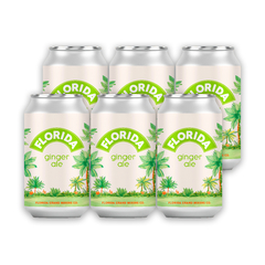 6-PACK FLORIDA GINGER ALE 354ml - comprar online