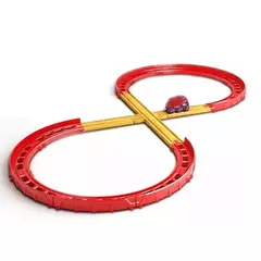 Trencity kit Avanzado rojo 18 piezas - Superjolines