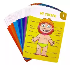 Cartas El cuerpo humano - Superjolines