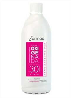 AGUA OXIGENADA 900ML 30 VOLUMES CREMOSA - FARMAX