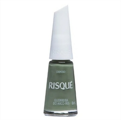 Esmalte Risqué Verde Militar Cremoso Guerreira do Arco-íris 8ml