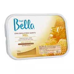 CERA DEPILATÓRIA QUENTE DEPIL BELLA - MEL 500G