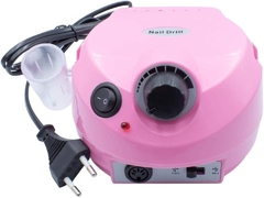Lixadeira Motor Unhas Nail Drill Porquinho 45.000rpm Bivolt Cor:Rosa - comprar online