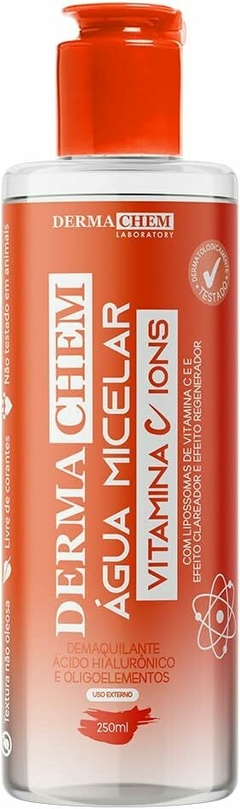 ÁGUA MICELAR VITAMINA C ÍONS DERMACHEM 250ML