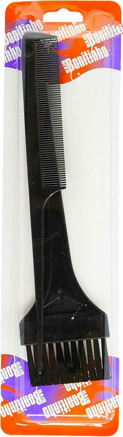 KIT PINCEL DE TINTURA E PENTE DE PROFISSIONAL HAIR BONITINHO