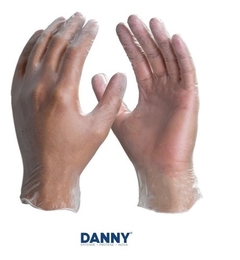 Luva De Vinil Danny - Cx C/100 Sem Amido - comprar online