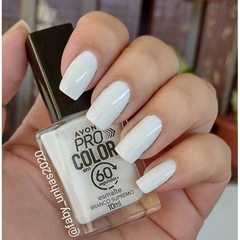 Esmalte Ultra Color 60 Second Express Branco Supremo 10ml AVON B1732 - comprar online