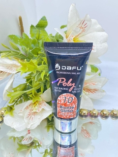 POLYGEL DAFU COM GLITTER 30ML -12 CORES - loja online