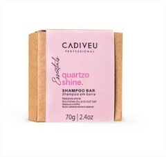 SHAMPOO EM BARRA QUARTZO SHINE DA CADIVEU ESSENTIALS