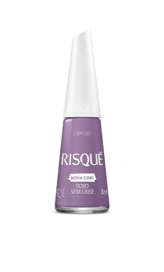 ESMALTE RISQUE CL 8ML ROXO SEM CRISE