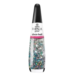 ESMALTE IMPALA GLITTER HOLOGRÁFICO - DISCOL BALL