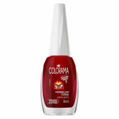 ESMALTE COLORAMA DIVERTIDAMENTE CL 8ML VERMELHO FURIA*(E)*