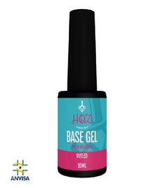 BASE EM GEL HQZ 10ML ADERENTE PARA UNHAS ALONGAMENTOS ACRIGEL ANVISA