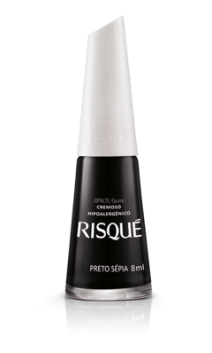 Esmalte Risqué Preto Sépia