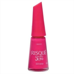 ESMALTE RISQUÉ ESTI. ROSA 8ml - COLEÇÃO É DO MEU JEITO