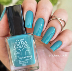 ESMALTE ULTRA COLOR 60 SECOND EXPRESS OLHOS AZUIS 10ml AVON