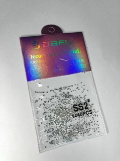 KIT STRASS P/ DECORAÇÃO DE UNHAS SS2 1440PCS