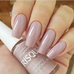 Esmalte Risqué Nude Cremoso Lágrimas de Vênus 8ml - comprar online
