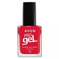 Esmalte Avon Pro Gel - Morango