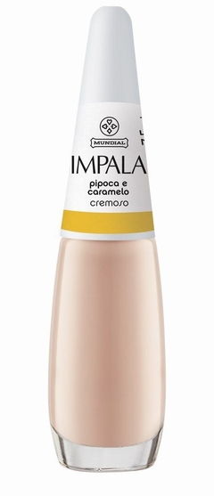 Esmalte Impala Pipoca e Caramelo Cremoso