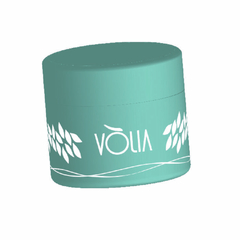 Pote Azul com Tampa para Refil Sachê de Gel Vòlia