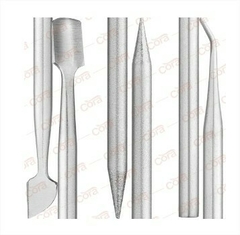 HIRO INOX KIT MANICURE START 3 PECAS ESPATULA+PALITO+DESENCRAVADOR 6 A0180006 na internet