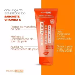 Sabonete Facial Dermachem - Vitamina C 100ml