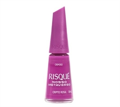 ESMALTE RISQUÉ NOSSO METAVERSO 8 ML CRIPTO ROSA