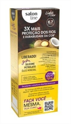 Coloração Light Color 6.7 Chocolate Salon Line Salon Line - comprar online