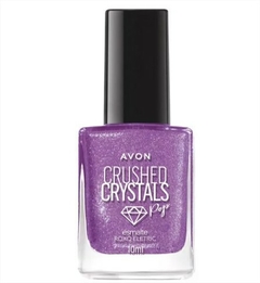 Esmalte AVON Crushed Crystals 10ml - ROXO ELETRIC B3143