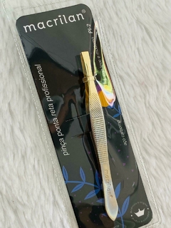 PINÇA PONTA RETA PROFISSIONAL PI-1 MACRILAN