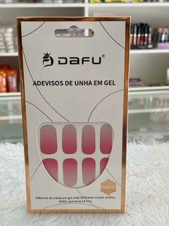 ADESIVOS DE UNHA EM GEL LED/UV DAFU - DEGRADE ROSA