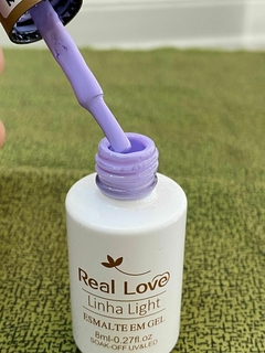 ESMALTE EM GEL REAL LOVE LINHA LIGHT COR 13 8ML
