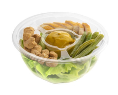 ENSALADERA 900ML. CON DIVISIONES BANDEX (MOD448) en internet
