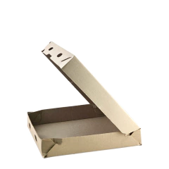 Caja 33x33x6 cm. de Microcorrugado Ideal Pizza Grande