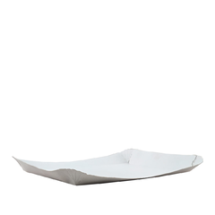 BANDEJAS N°7 32X24X3 CM. BLANCA PARA PANADERIA.