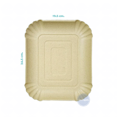Bandeja De Carton 18,5 X 24,5 cm. N°4 X 100 UNIDADES - comprar online