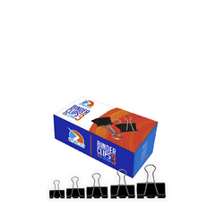 Clip Binder Aprieta Papel N°3 Mediano 32mm Pack 12 Unidades Negro - comprar online