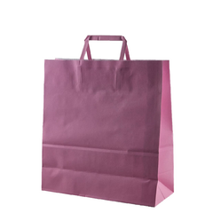 Bolsa Papel 30x12x32 Cm. Con Manija Lisa Varios Colores - Umpapel Distribuidora