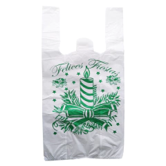Bolsas Camiseta 40x50 cm. Motivo Navidad