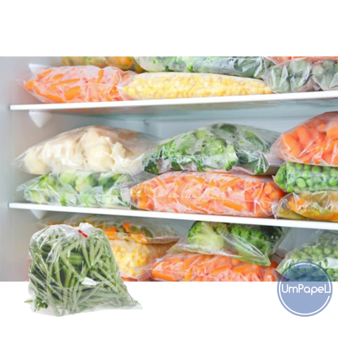 Bolsas Para Freezer Con Precinto 30x40cm. Apto Alimentos.