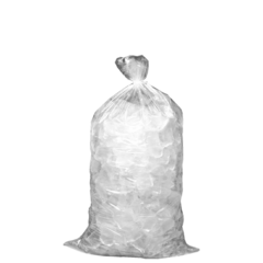 Bolsas Para Hielo Cristal 36x77 Cm. (10 Kg)