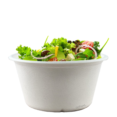 Ensaladera Compostable 1000ml Con Tapa Bagazo De Caña en internet